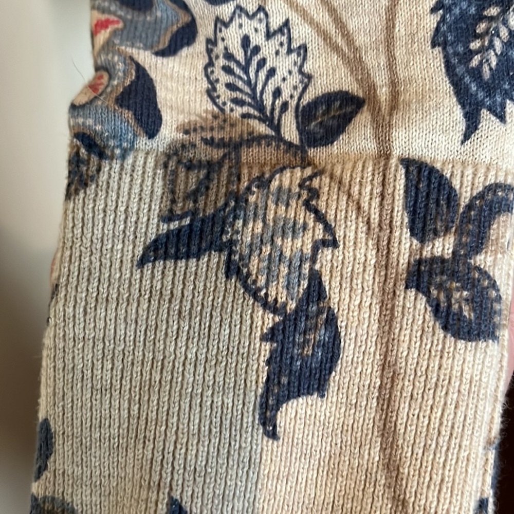 Peplum Floral Sweater by Loft - Picture 5 of 6